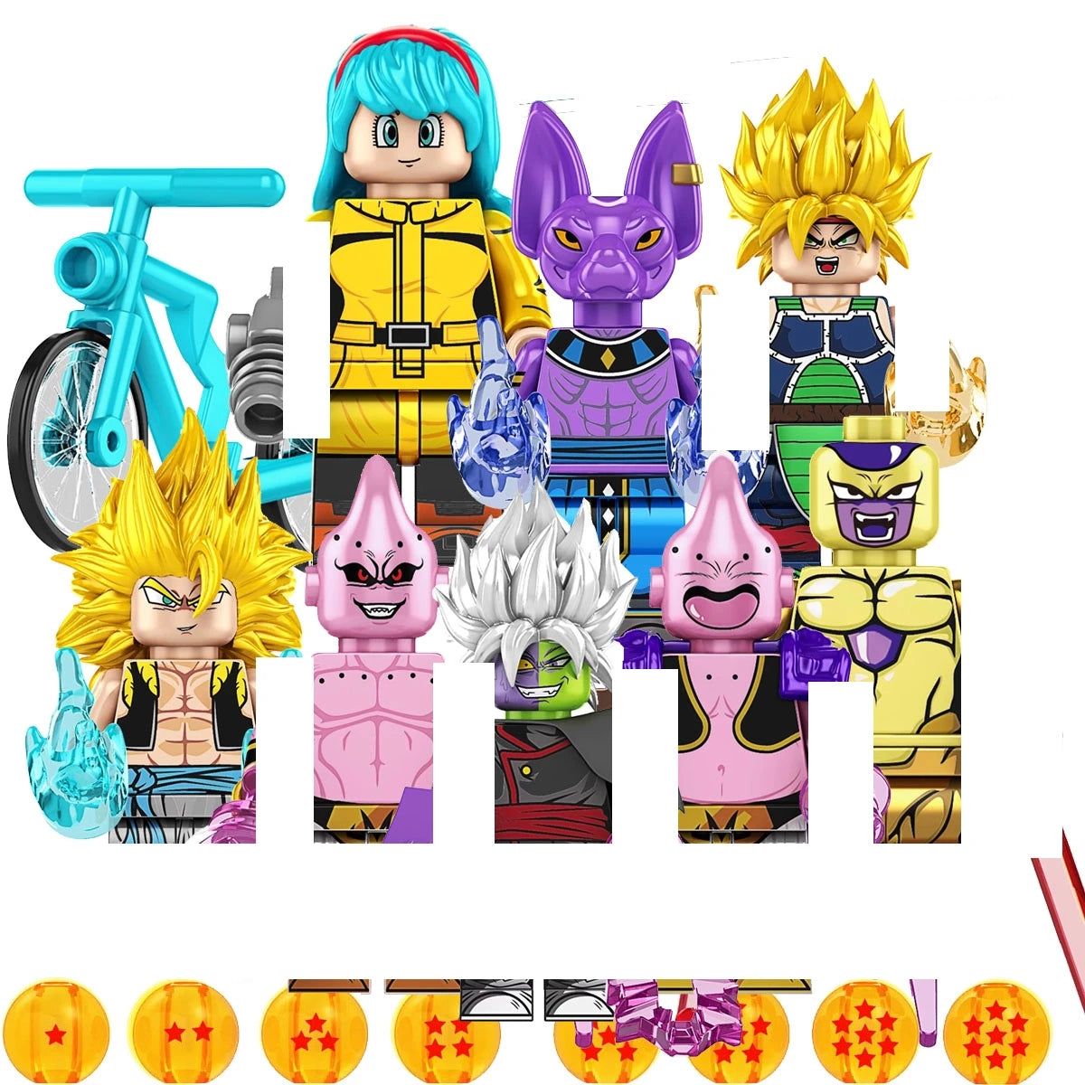 Mini Lego Dragon Ball Super, Z Characters {Factory Sourced}