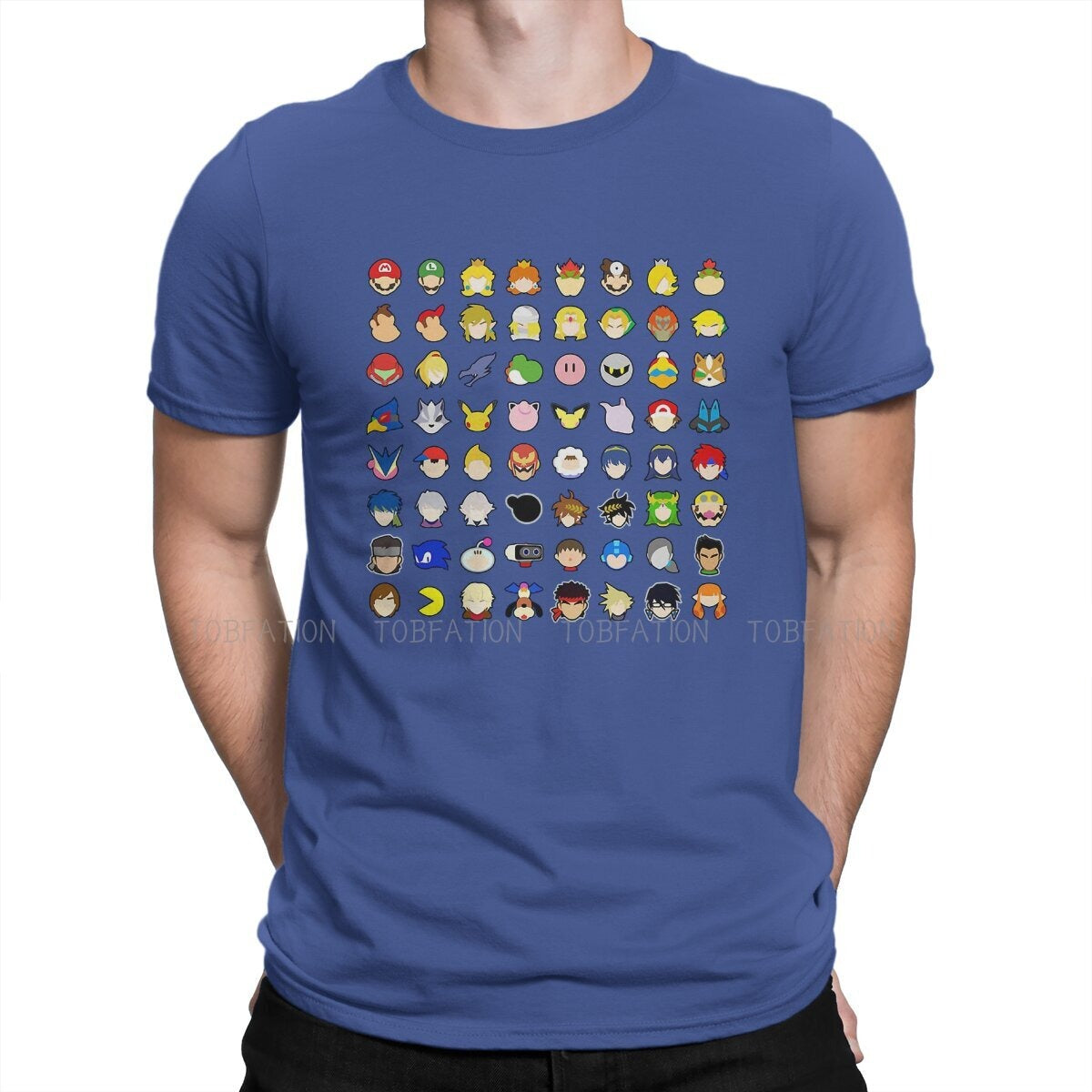 Super Smash Brothers Character Roster T Shirt