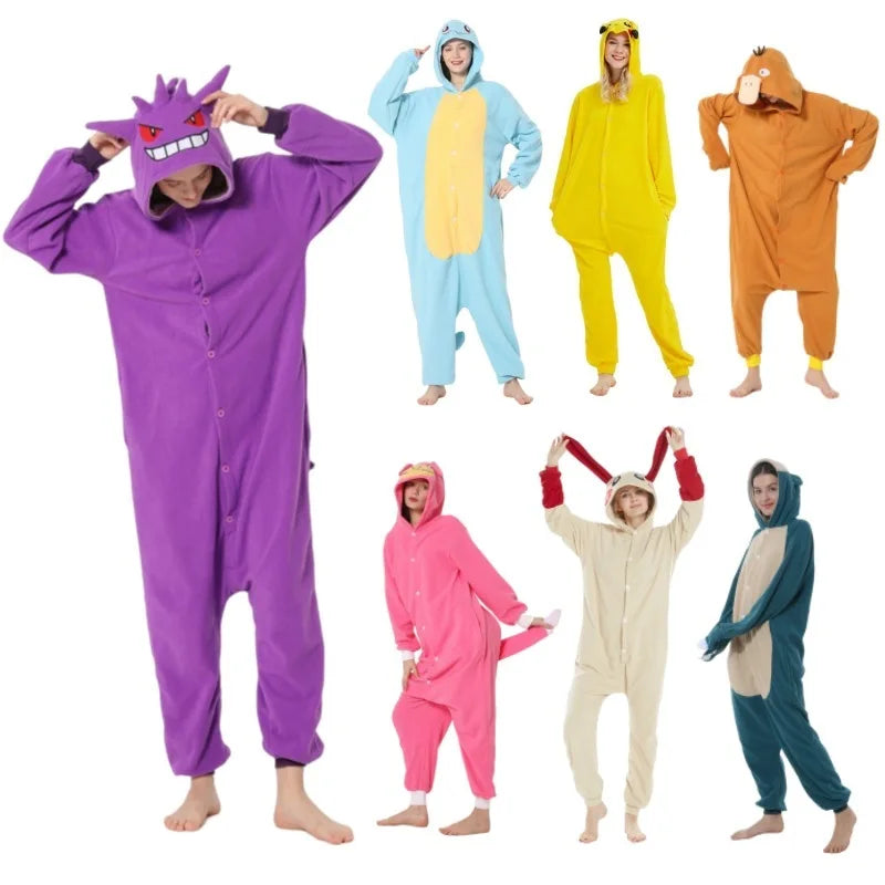 Limited Edition: Pokémon Plush Pajamas for Adults & Kids!