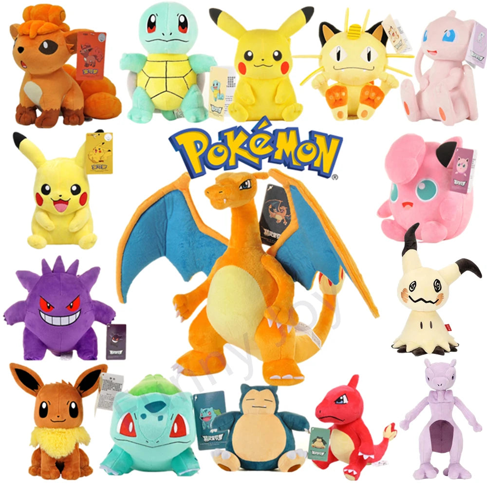 Pokémon Plush Gengar, Pikachu, Charizard, and 41 MORE!