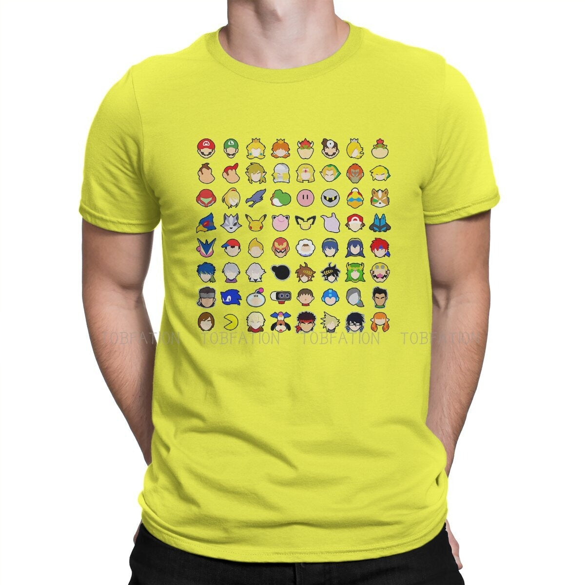 Super Smash Brothers Character Roster T Shirt