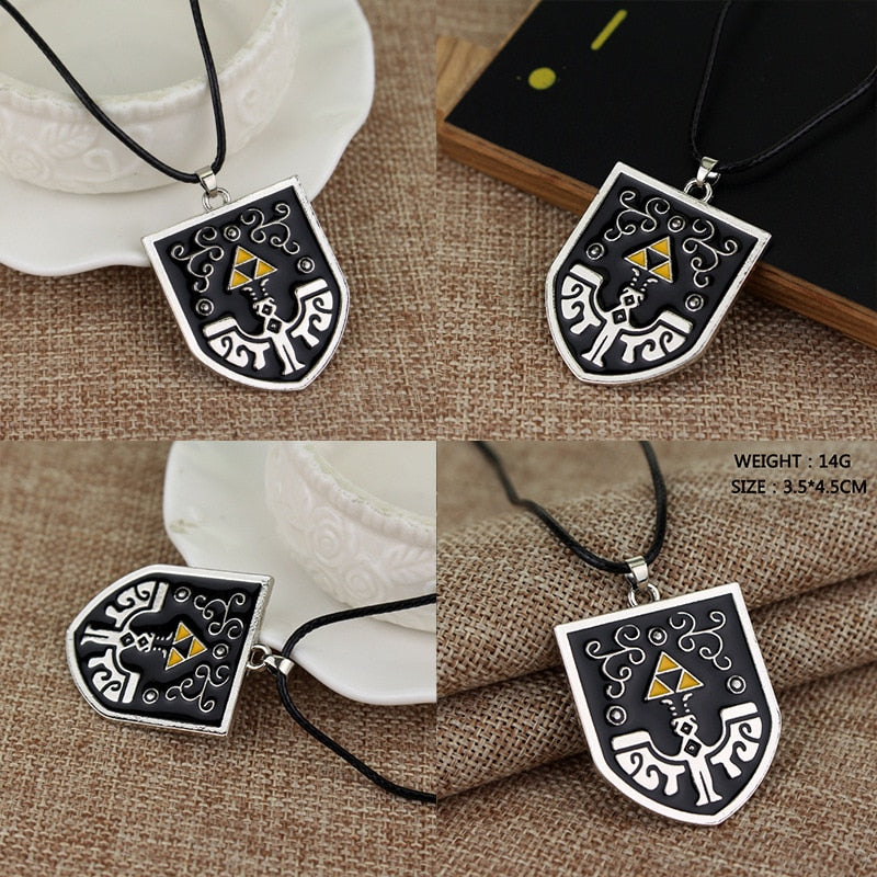 Game The Legend of Zelda Necklace Sword Owl Arrow Shield Pendant Cosplay  Necklace Sweater Chain Gifts Accessories - AliExpress