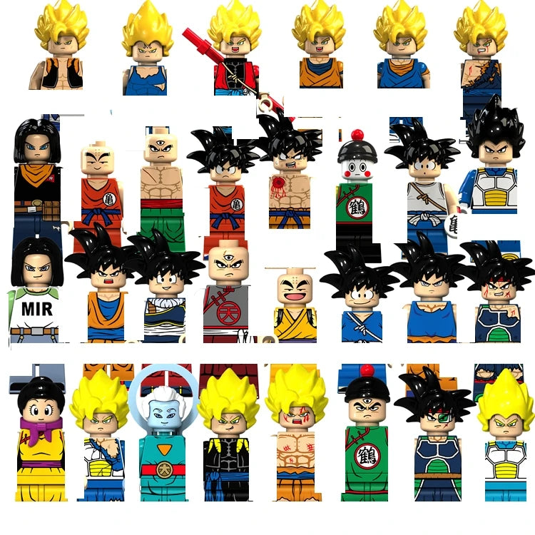 Mini Lego Dragon Ball Super, Z Characters {Factory Sourced}