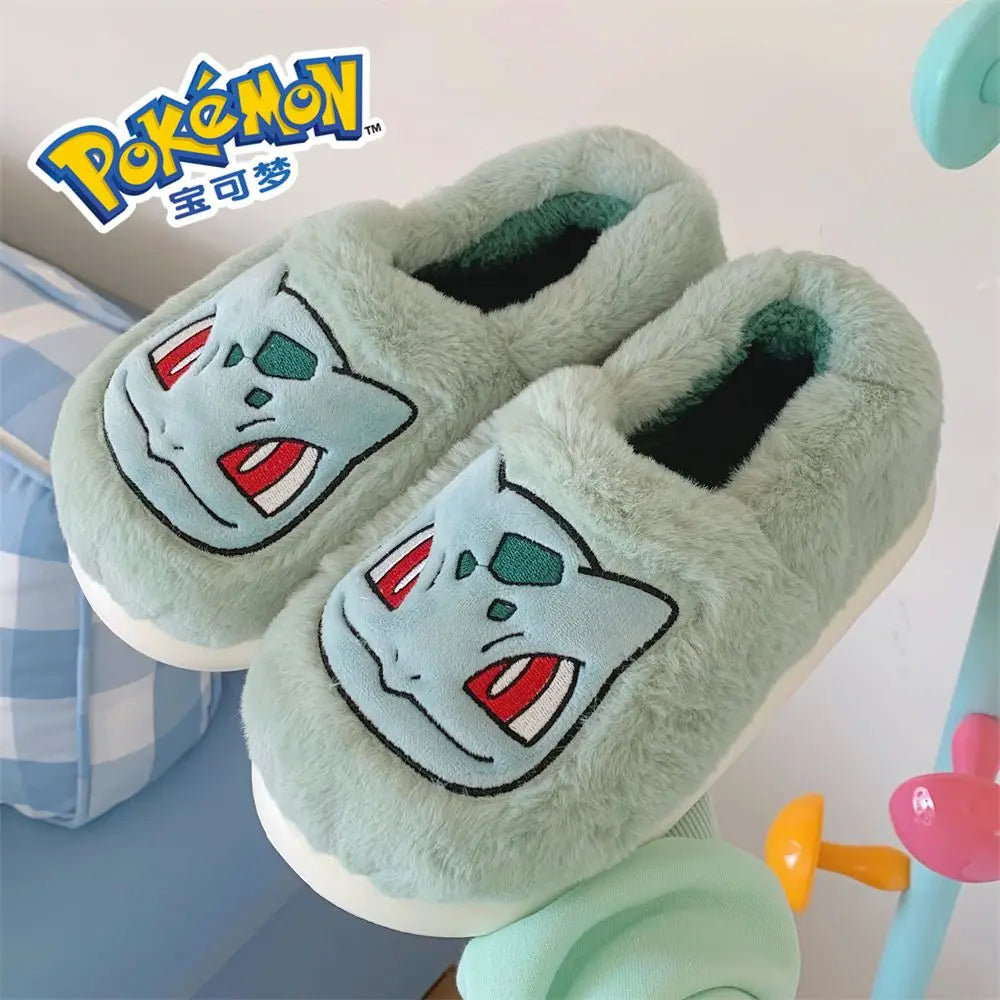 Pokémon Pikachu Eevee and more - Cotton House Slippers