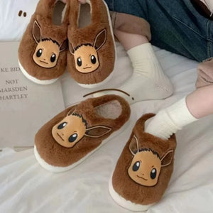 Pokémon Pikachu Eevee and more - Cotton House Slippers