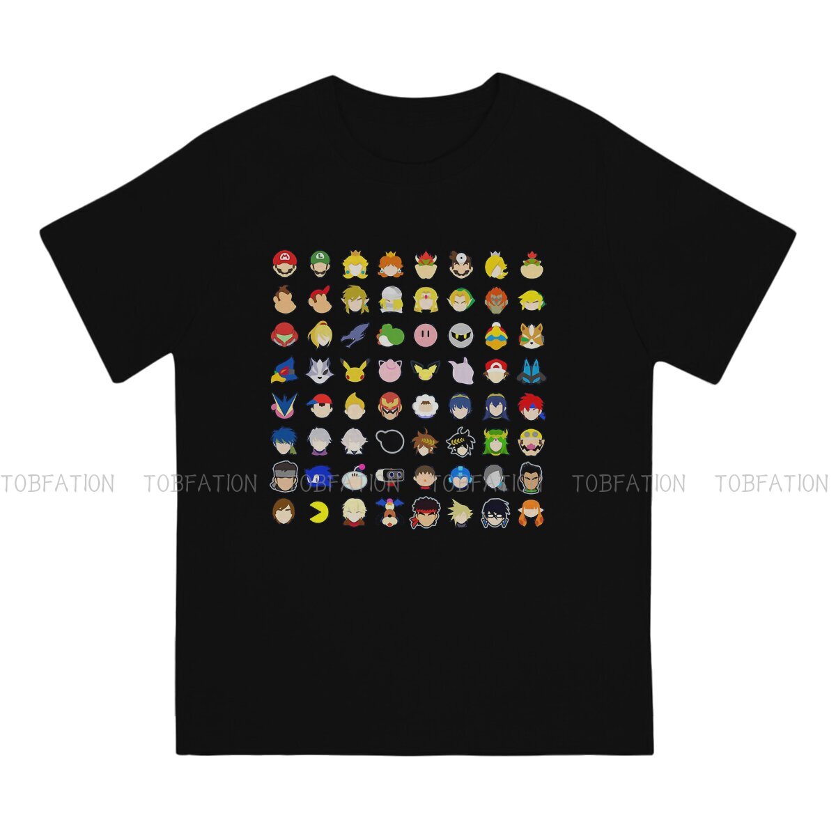 Super Smash Brothers Character Roster T Shirt