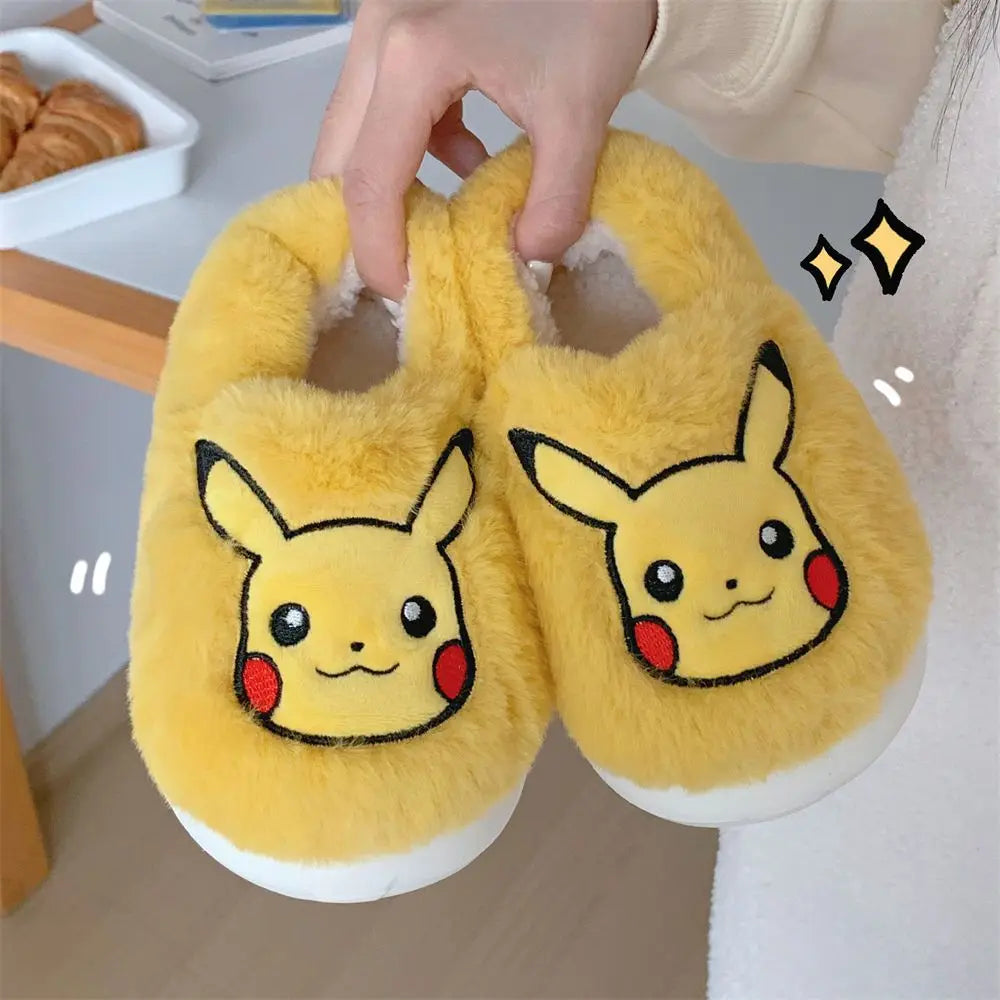 Pokémon Pikachu Eevee and more - Cotton House Slippers
