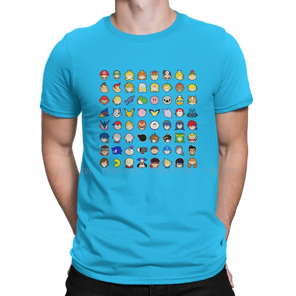 Super Smash Brothers Character Roster T Shirt