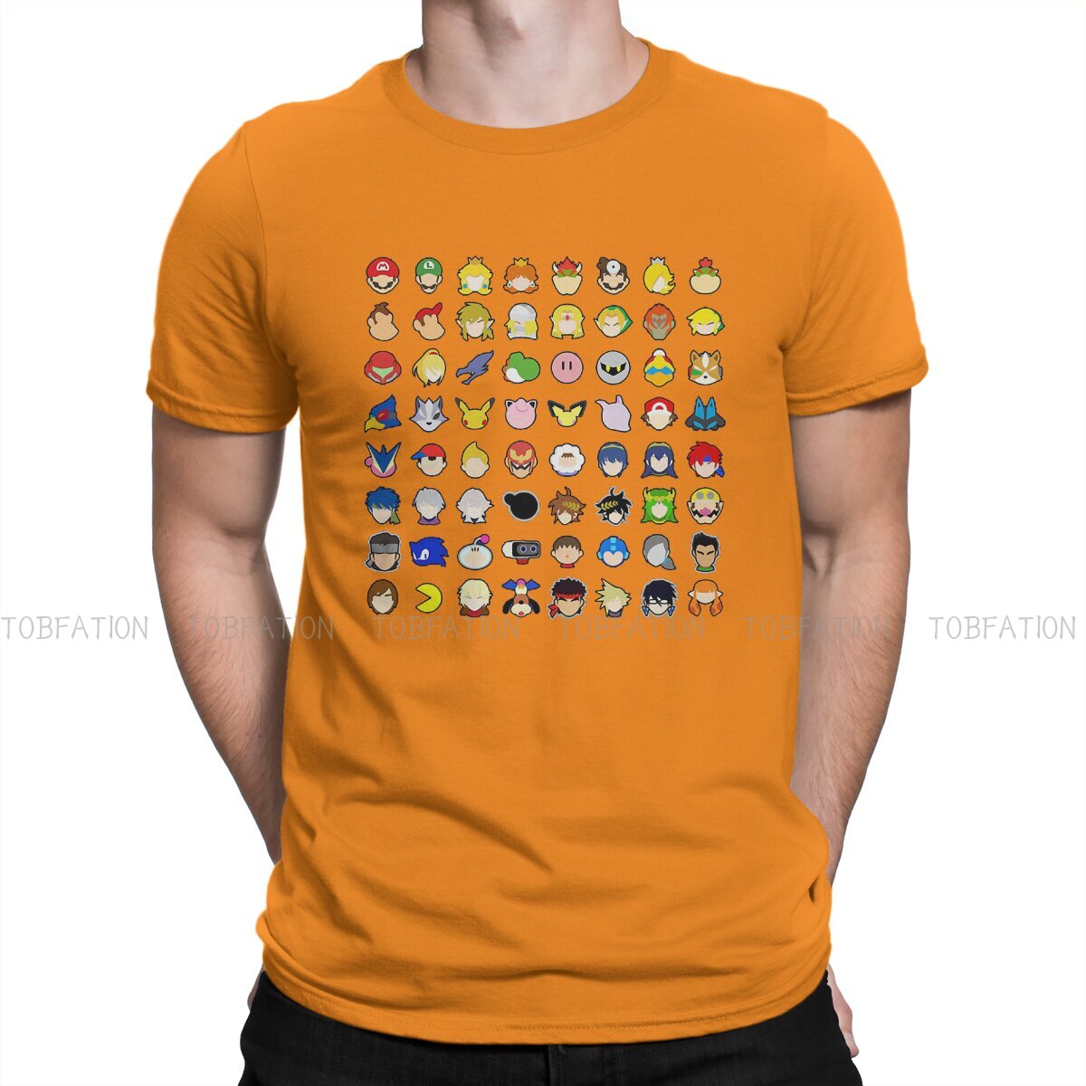 Super Smash Brothers Character Roster T Shirt