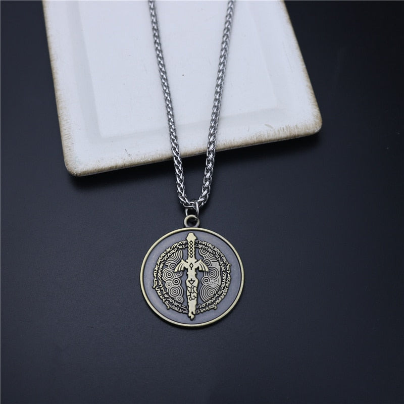 The Legend of Zelda Hyrulian Metal Pendants with Premium Chain