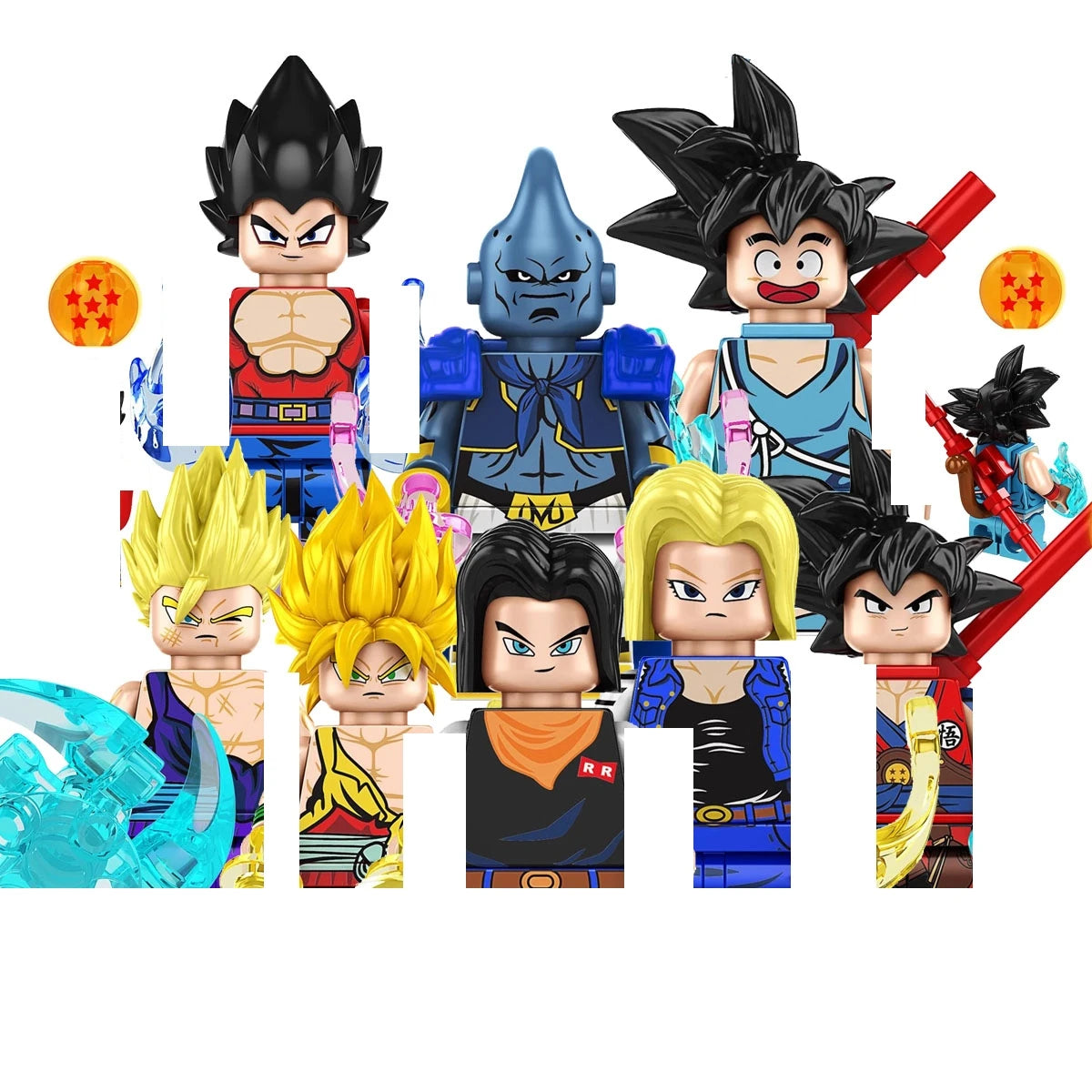 Mini Lego Dragon Ball Super, Z Characters {Factory Sourced}