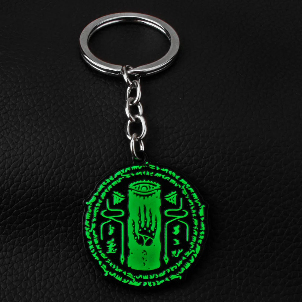 Metal Enamel Tears of the Kingdom Zelda Keychain/Necklace