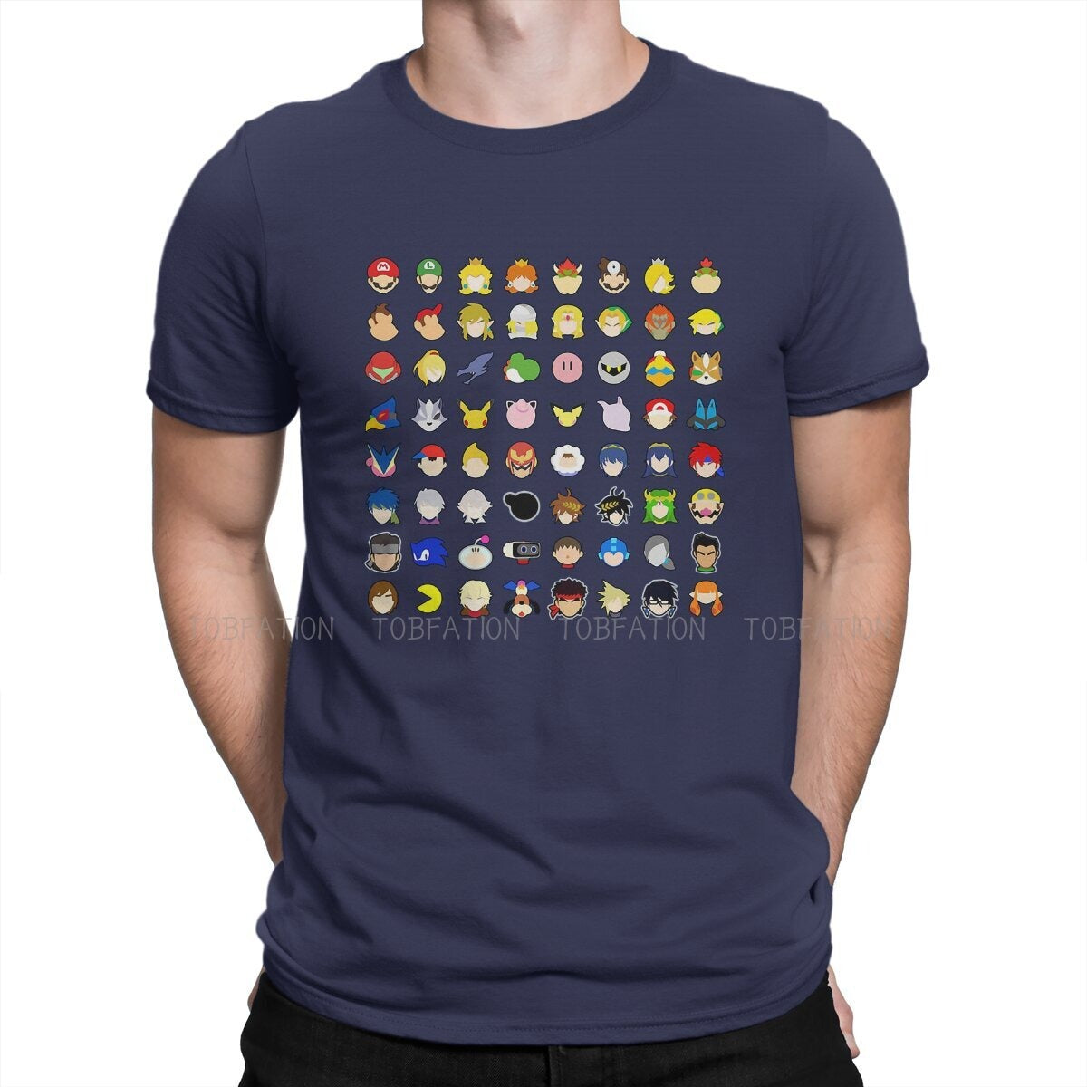 Super Smash Brothers Character Roster T Shirt