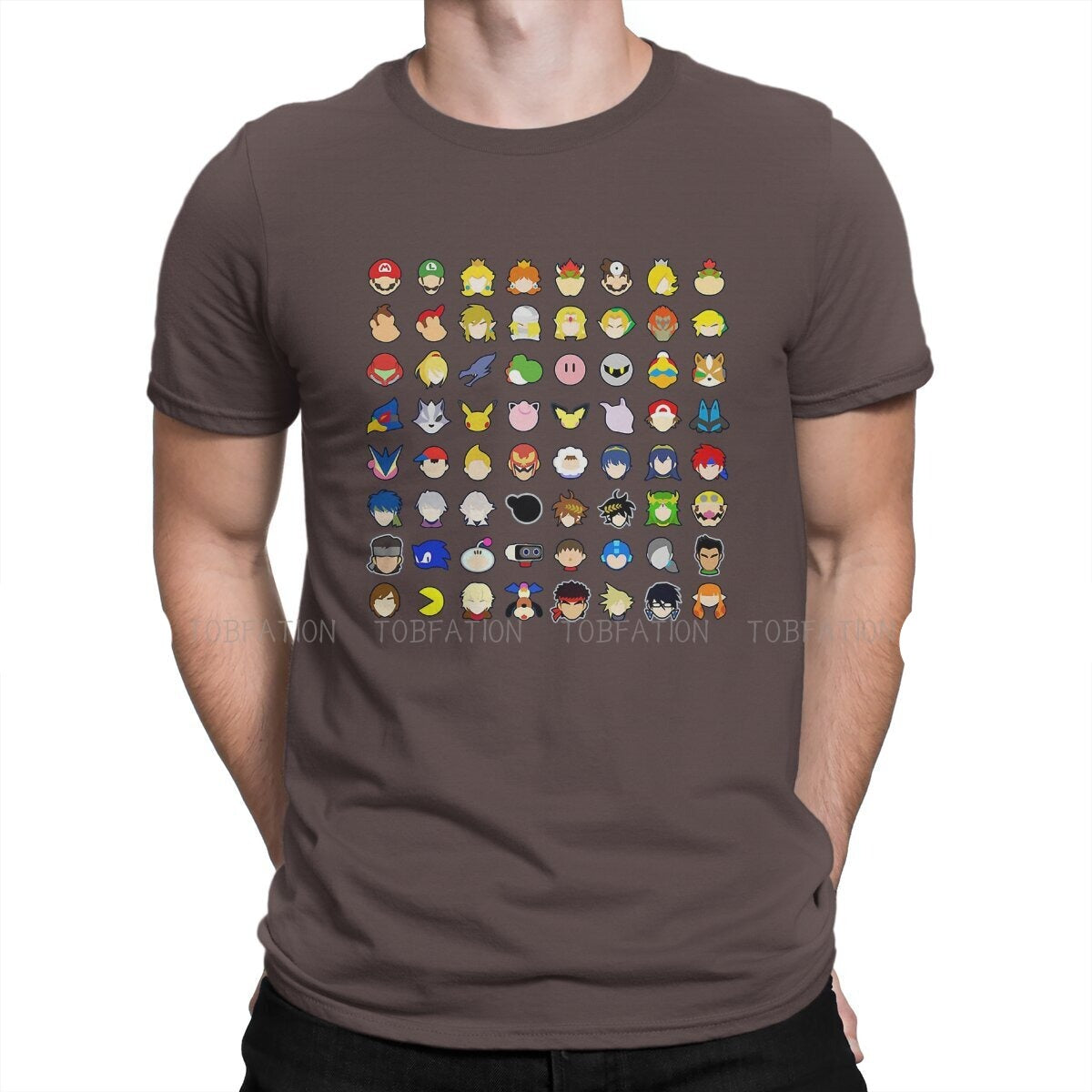 Super Smash Brothers Character Roster T Shirt