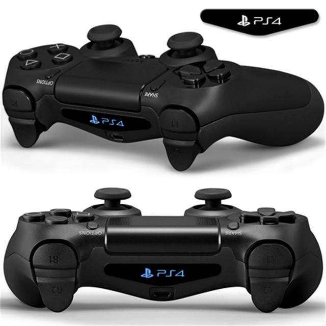 2 Pc Faceplates For Dualshock 4 PS4 Controller LED Light Bar | Decal Sticker Cover - nintendo-core