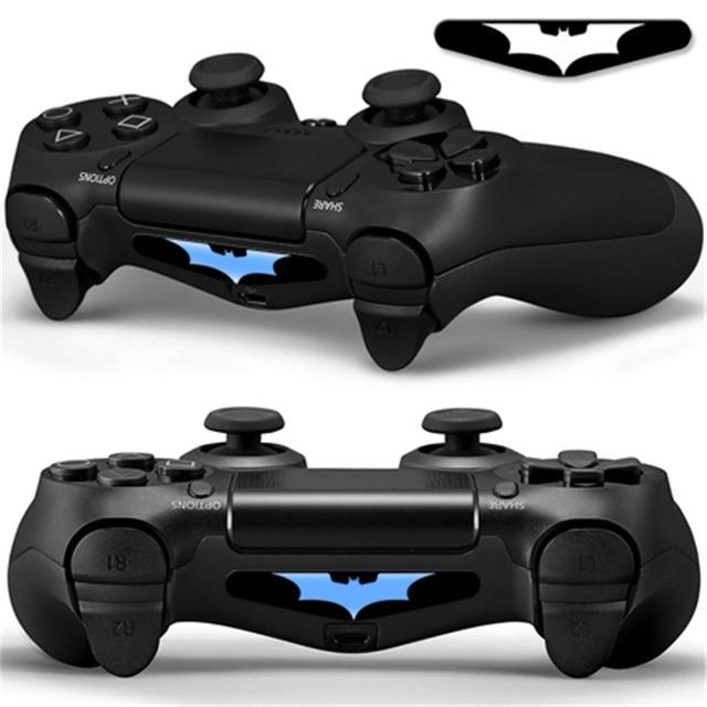 2 Pc Faceplates For Dualshock 4 PS4 Controller LED Light Bar | Decal Sticker Cover - nintendo-core