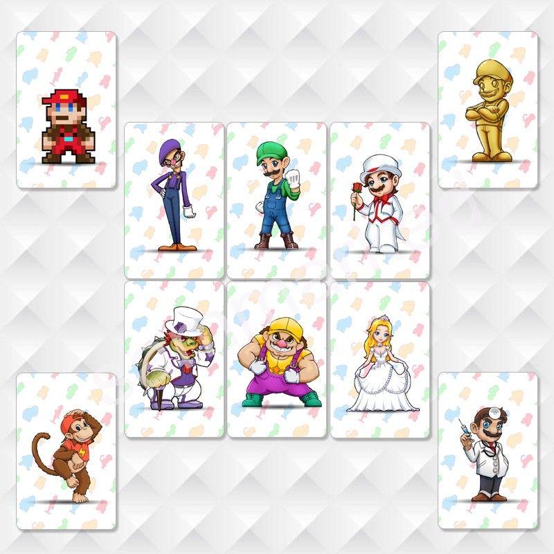 Amiibo Figurine Substitute Cards | (NFC TAGS) For 6 Games - nintendo-core