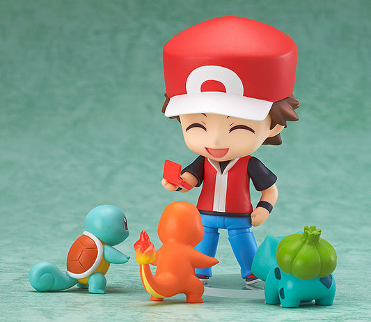 Anime Nendoroid 425 Red Squirtle Charmander Bulbasaur 10cm Action Figure Toys
