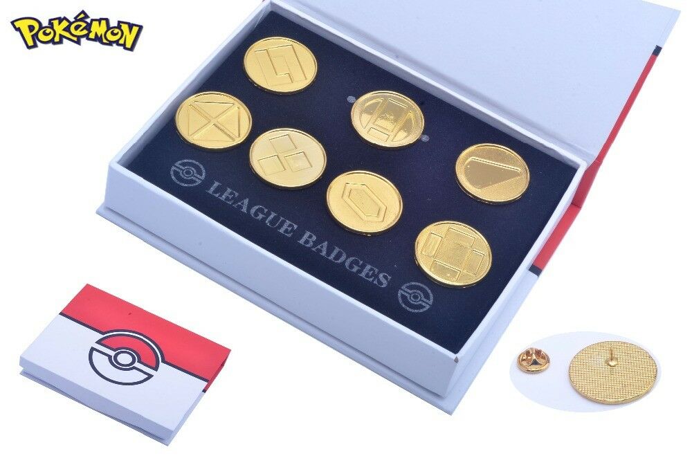 Pokemon League Gym Badge Brooch Sets Sinnoh 8Pins Only