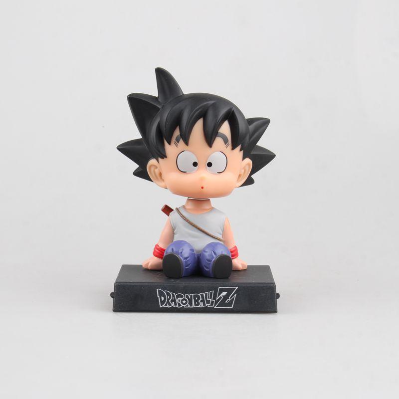 Chibi Goku and Krillin matching Bookend Figurines - nintendo-core