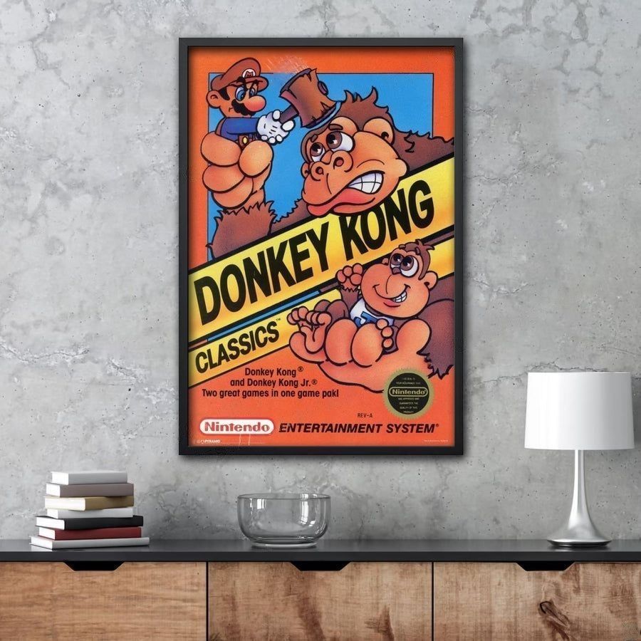 Donkey Kong Canvas Paintings (12 Styles)