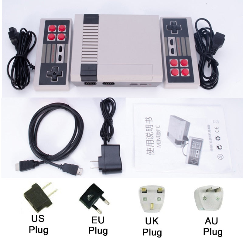 The 600 Game NES Classic Retro Game Console (HDMI/AV Support)