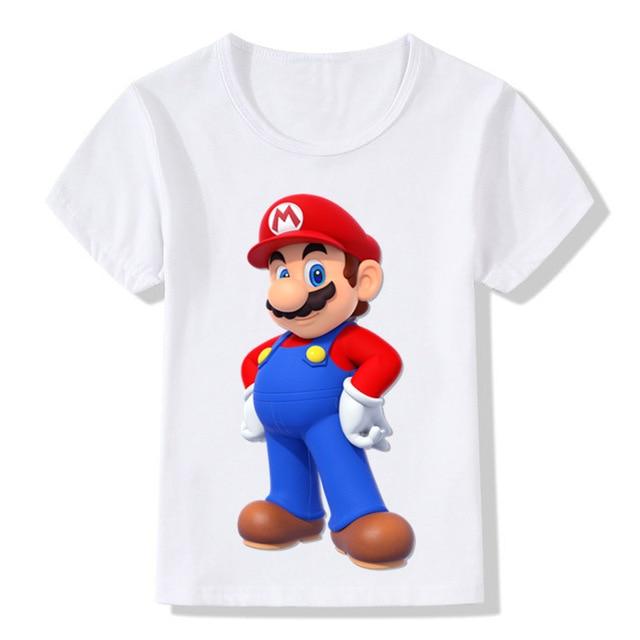 17 Dabbing Super Mario Kids T-shirts - nintendo-core
