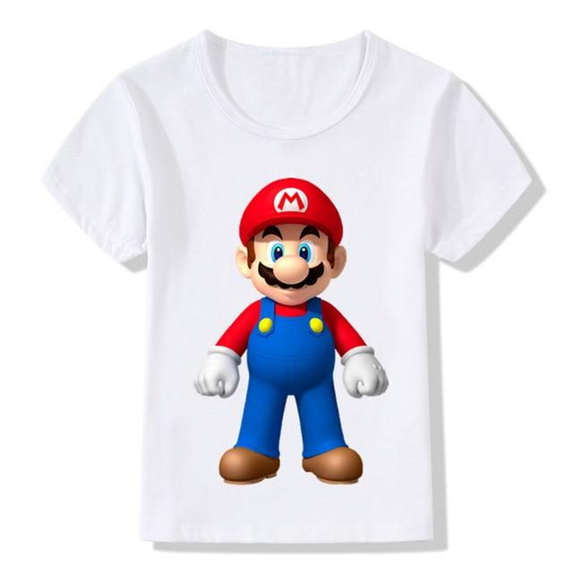 17 Dabbing Super Mario Kids T-shirts - nintendo-core