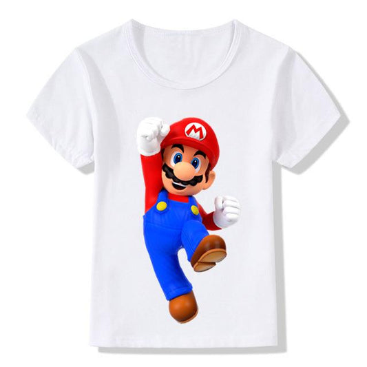 17 Dabbing Super Mario Kids T-shirts - nintendo-core