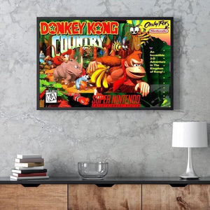 Donkey Kong Canvas Paintings (12 Styles)