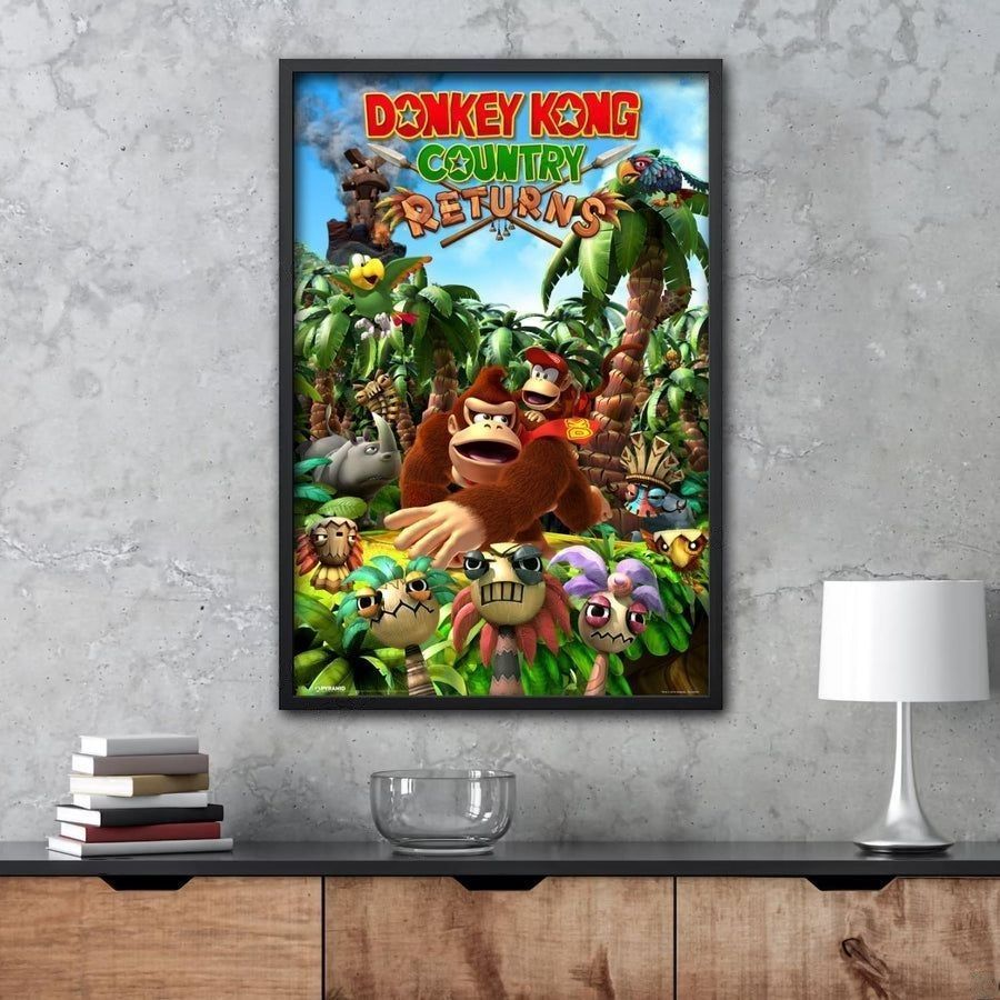 Donkey Kong Canvas Paintings (12 Styles) | Nintendo Core