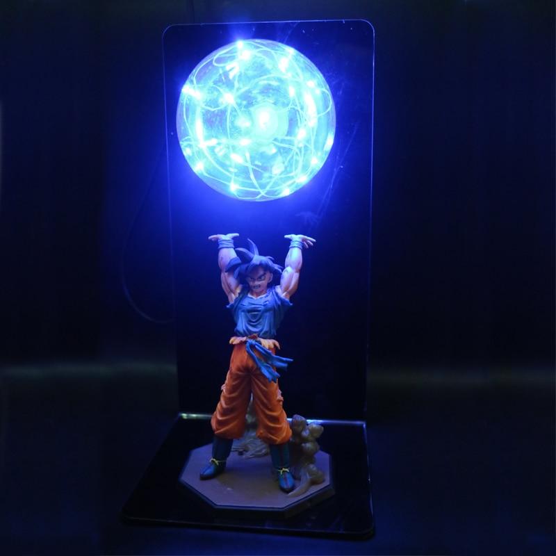 Dragon Ball Z Goku Spirit Bomb LED Night Lamp! - nintendo-core