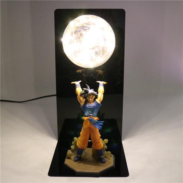 Dragon Ball Z Goku Spirit Bomb LED Night Lamp! - nintendo-core