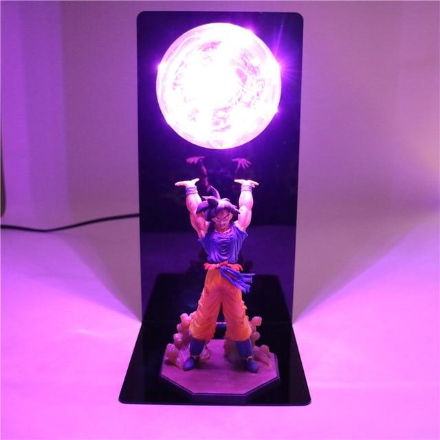 Dragon Ball Z Goku Spirit Bomb LED Night Lamp! - nintendo-core