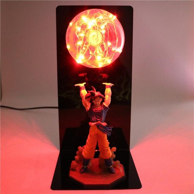Dragon Ball Z Goku Spirit Bomb LED Night Lamp! - nintendo-core
