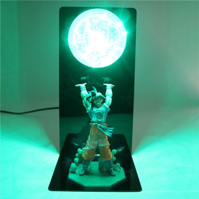 Dragon Ball Z Goku Spirit Bomb LED Night Lamp! - nintendo-core