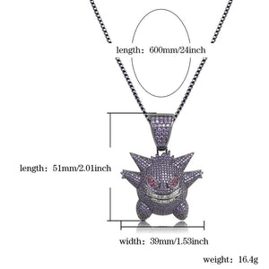 Gengar Necklace Jewelry - nintendo-core