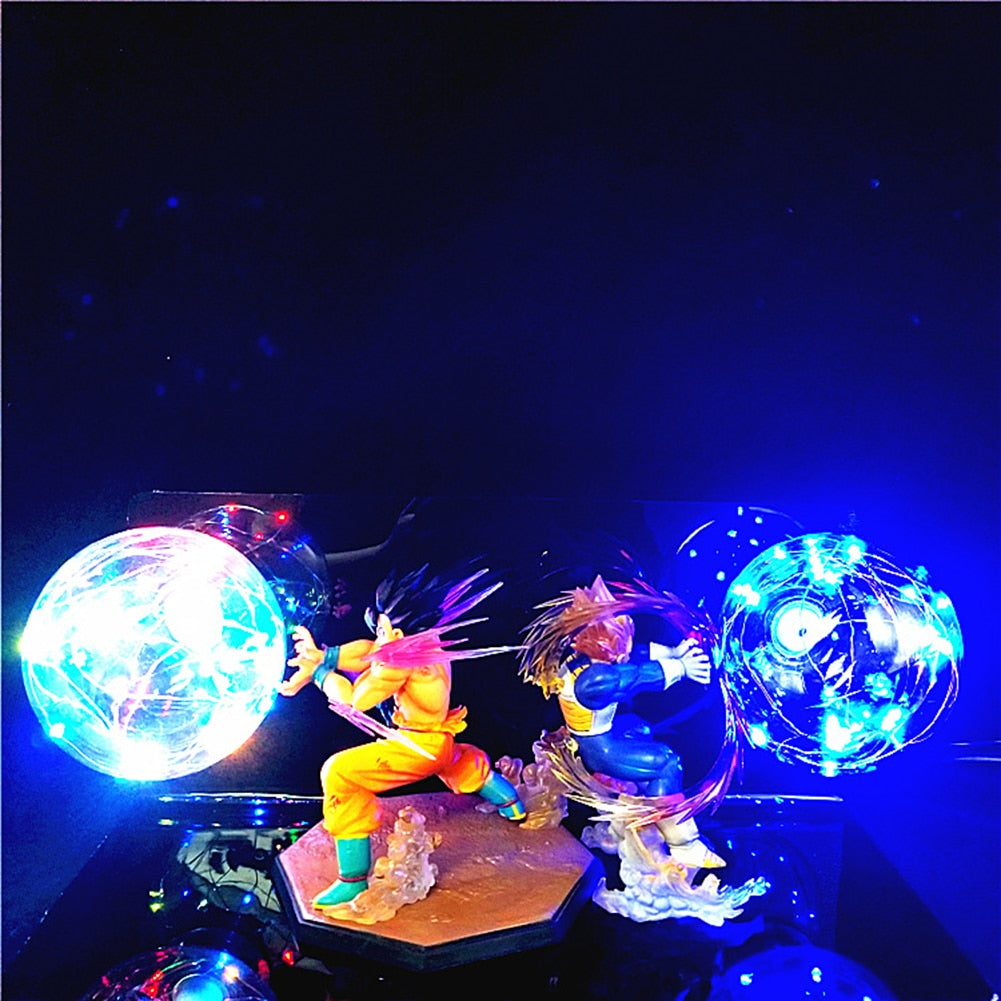 Goku & Vegeta Back to Back LED Night Lamp!