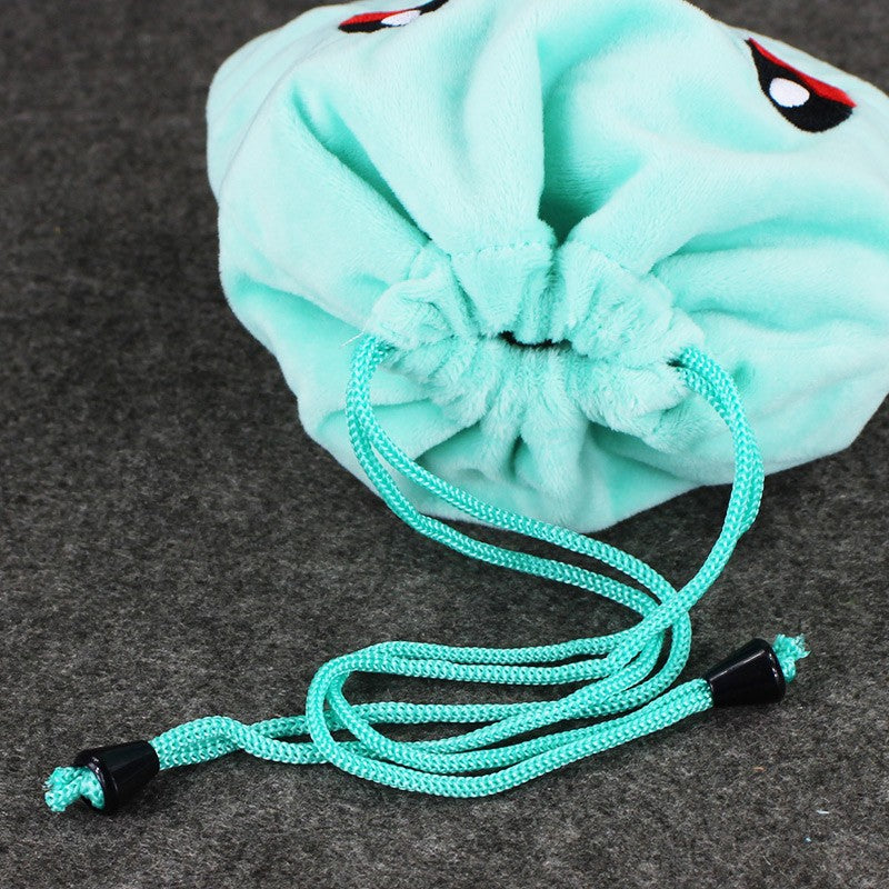 Felt Plush Pokemon Tote Drawstring Bags (Backpacks)