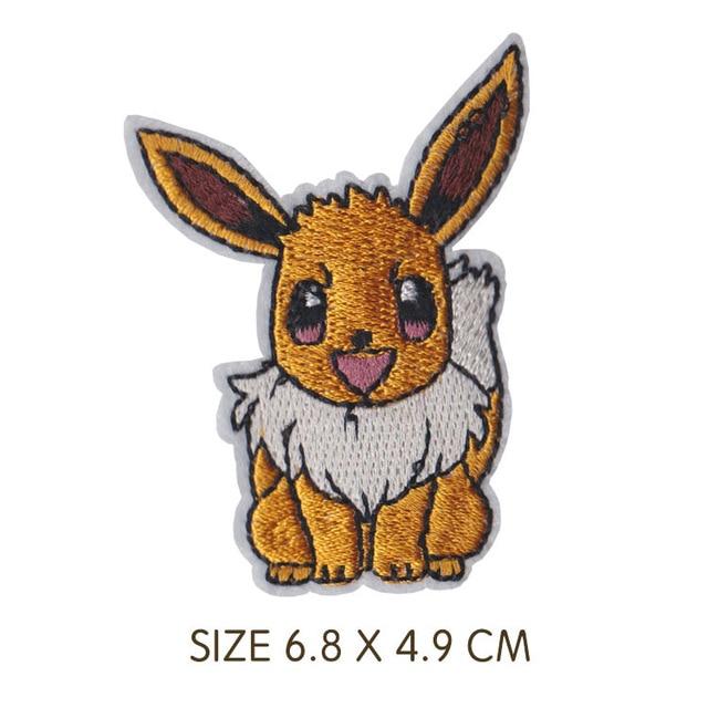 Iron On Embroidered Poke Patches - nintendo-core