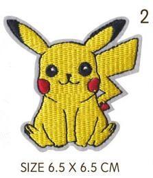 Iron On Embroidered Poke Patches - nintendo-core