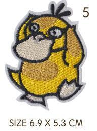 Iron On Embroidered Poke Patches - nintendo-core