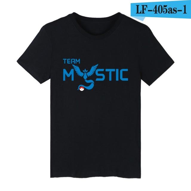 LUCKYFRIDAY EXCLUSIVE | Pokemon Go T-shirt Team Valor Mystic and Instinct - nintendo-core