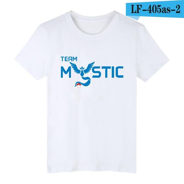 LUCKYFRIDAY EXCLUSIVE | Pokemon Go T-shirt Team Valor Mystic and Instinct - nintendo-core