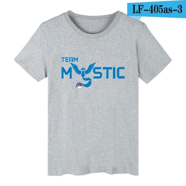 LUCKYFRIDAY EXCLUSIVE | Pokemon Go T-shirt Team Valor Mystic and Instinct - nintendo-core