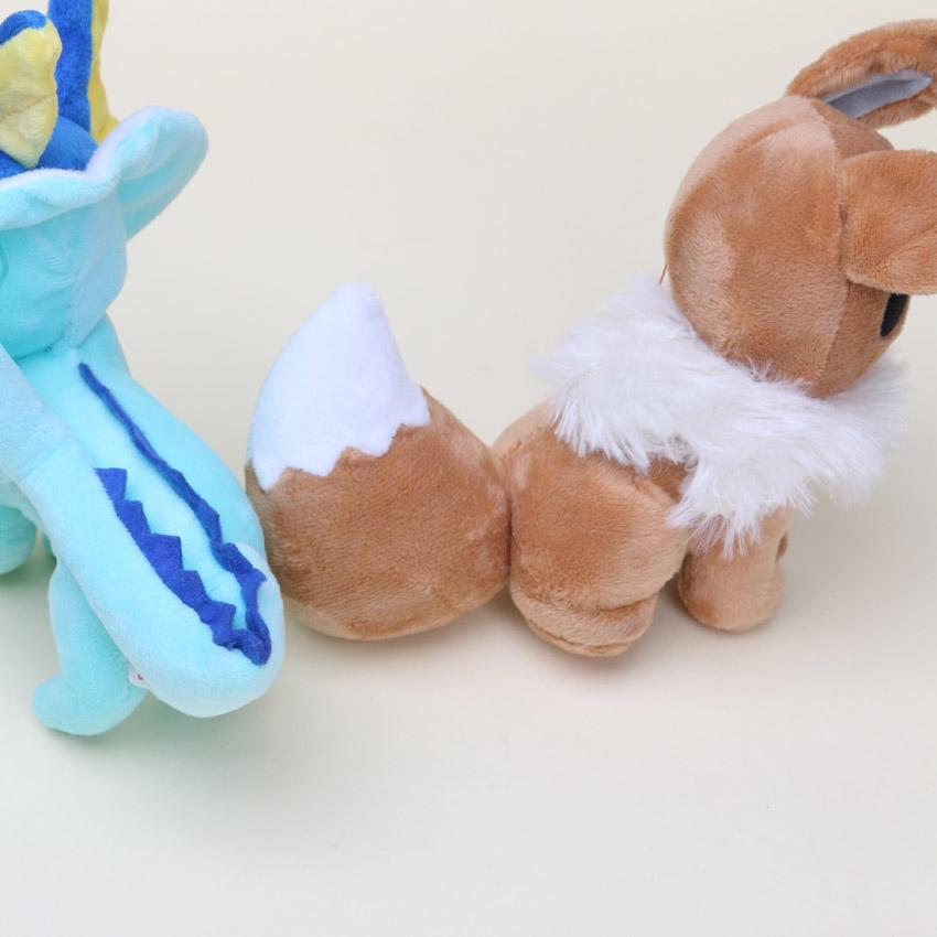 Large Eevee Evolution Plushie Hugables - nintendo-core