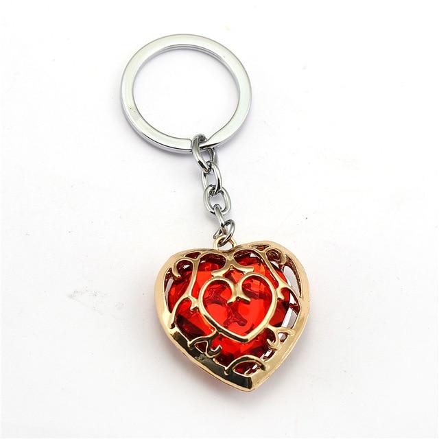 Legend of Zelda Heart Container Keychain - nintendo-core