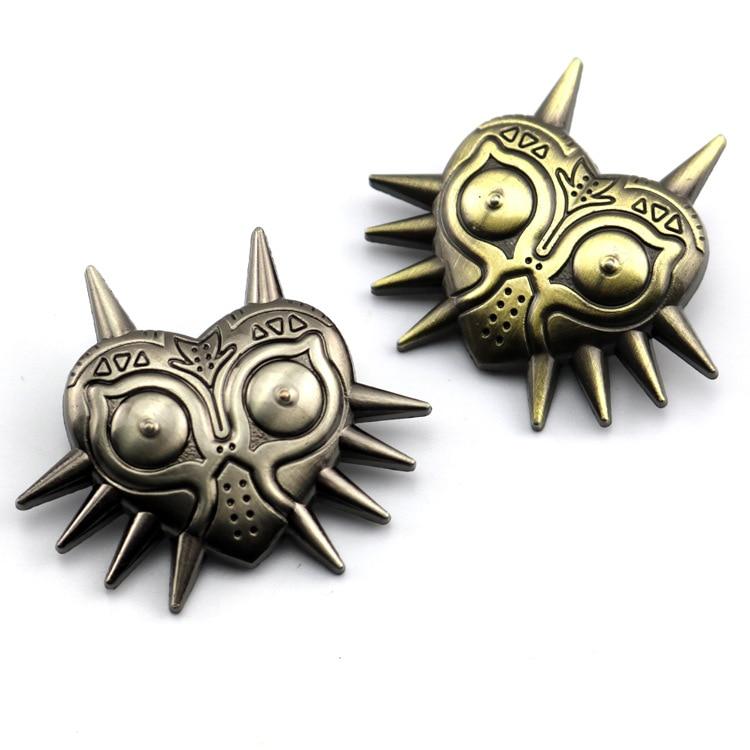 Legend of Zelda Majora's Mask Brooch Pins - nintendo-core