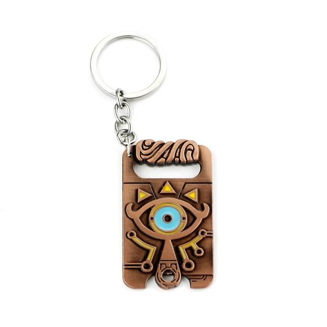 Legend of Zelda Sheikah Slate Pendant Keychain - nintendo-core