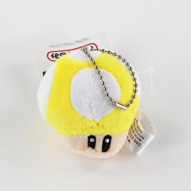 Luigi's Secret Stash | New Super Mario Bros Mushroom Plush Keychains - nintendo-core